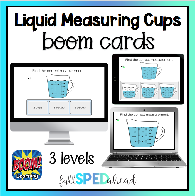 Fractions in Liquid Measuring Cups