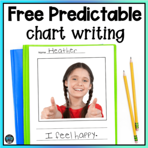 Free Predictable Chart Writing Curriculum Lessons for Special Education