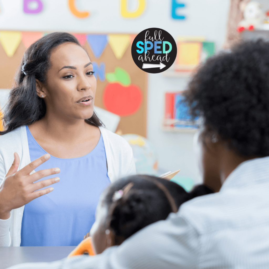 parent communication in special education