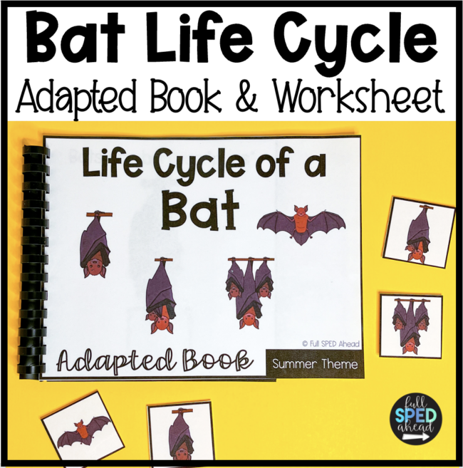 Free Bat Life Cycles Adapted Book